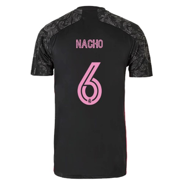 Maglia Real Madrid 3ª NO.6 Nacho 2020-2021 Nero